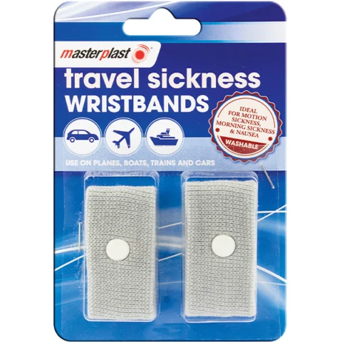 Masterplast Travel Sickness Wristbands 2 Pack