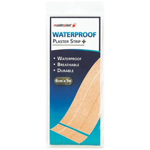 Masterplast Waterproof Plaster Strip 6cm X 1M