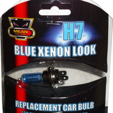 Mean Machine Blue H7 Car Bulb