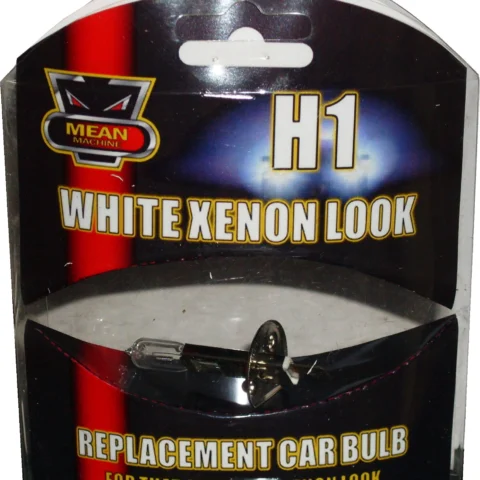 Mean Machine White H1 Car Bulb
