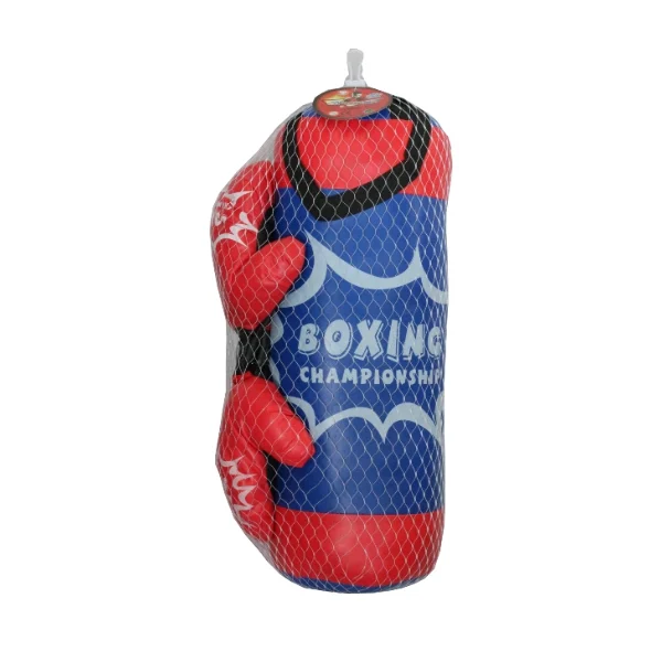 Medium Pro Boxing Championship Punch Bag And Boxing Gloves With Hanging Hook