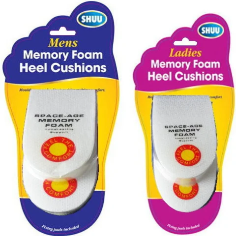 Memory Foam Heel Cushion (Assorted Mens/Ladies)