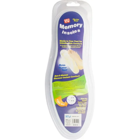 Memory Foam Insoles One Size