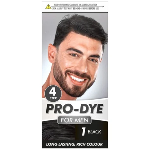 Mens Permanent Black Pro-Dye No.1