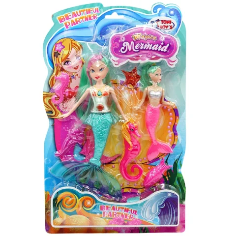 Mermaid Doll Play Set With Accessories