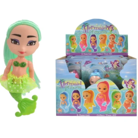 Mermaid Princess Dolls 6 Assorted