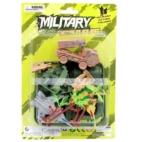 Military Plane & Soldiers Play Set