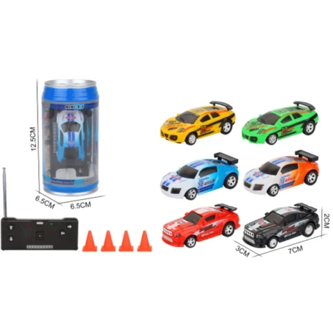 Mini R/C Multifunction Remote-Controlled Racing Car In Can