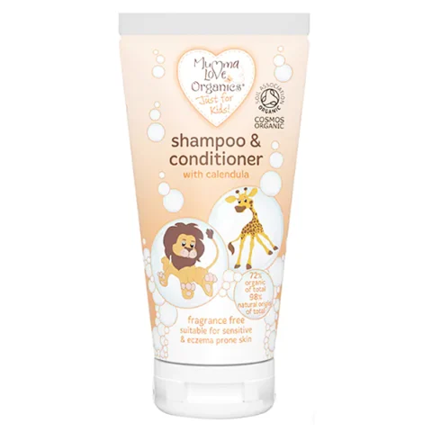 Mumma Love Organics Kids Shampoo & Conditioner With Calendula 200ml