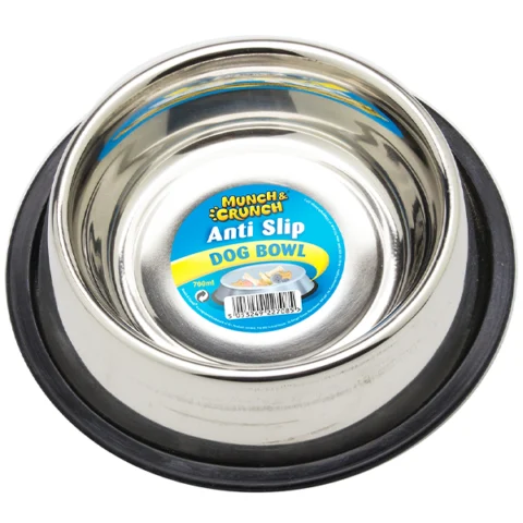 Munch & Crunch Anti-Slip Dog Bowl 700ml