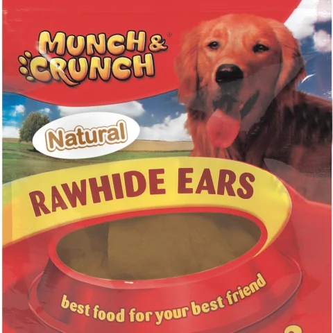Munch & Crunch Natural Rawhide Ears