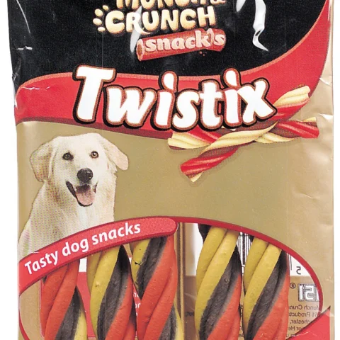 Munch & Crunch Tri Colour Twistix 5 Pack