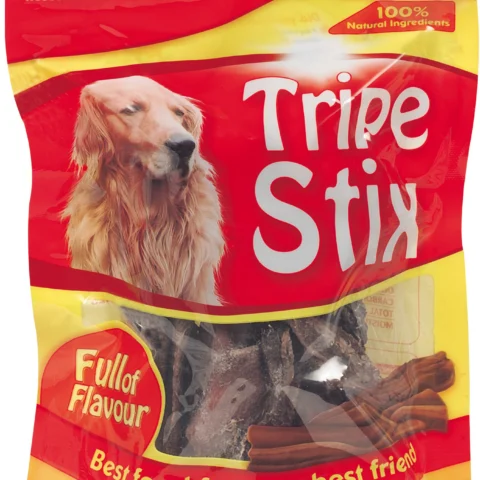 Munch & Crunch Tripe Stix Dog Snack 100g