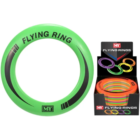 MY Flying Rings 25cm Assorted Colours