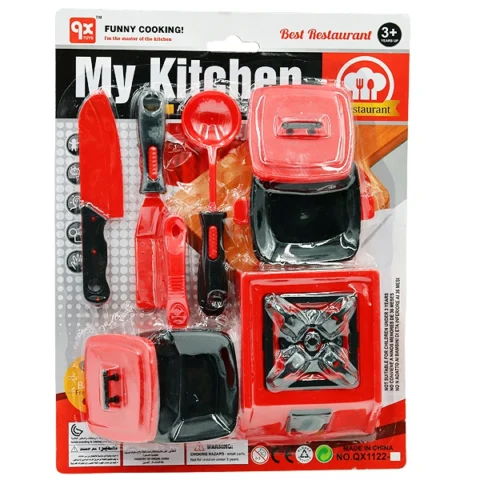 My Kitchen Cooking Utensils Play Set