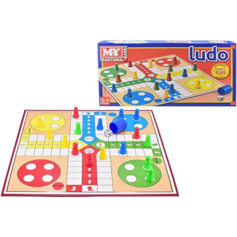 MY Traditional Ludo Game Set