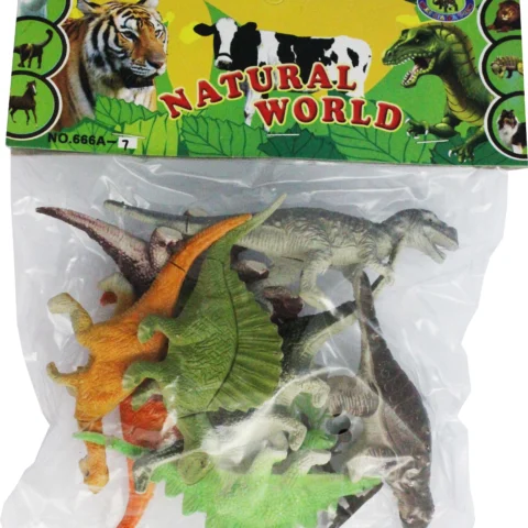 Natural World 9pc Dinosaurs (21cm X 17cm)