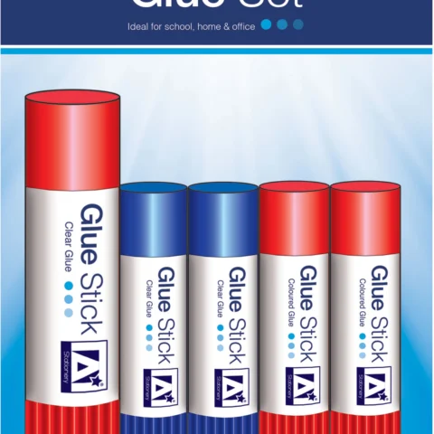 Non-Toxic Water Soluble Glue Sticks 5 Pack