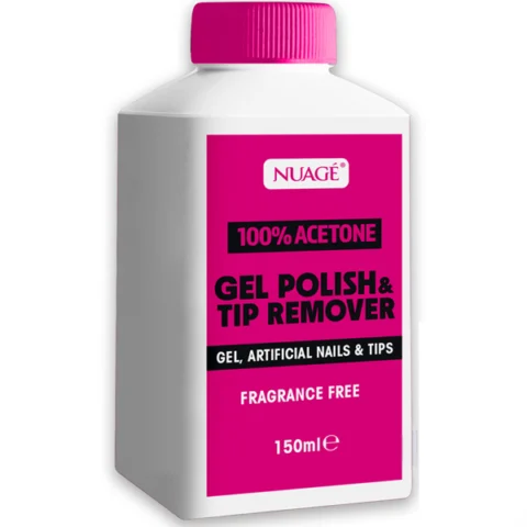 Nuage 100% Acetone Fragrance-Free Gel Polish & Tip Remover 150ml