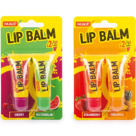Nuage Assorted Fruity Lip Balm 2 X 7g