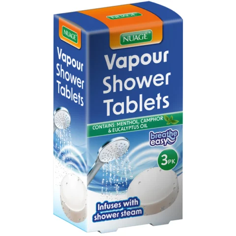 Nuage Decongestant Vapour Shower Tablets 3 Pack