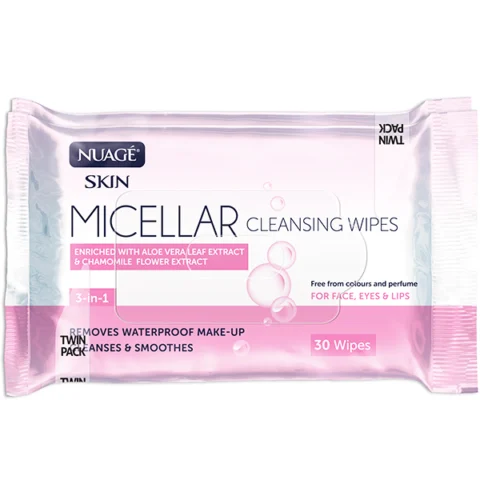 Nuage Micellar Cleansing 20 Wipes Twin Pack