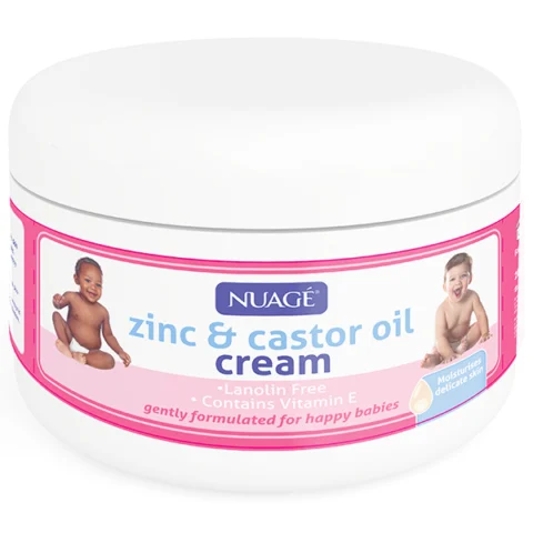 Nuage Nappy Rash Zinc & Castor Oil Cream 200ml