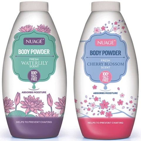 Nuage Talc-Free Fresh Body Powder 250ml Assorted Scents