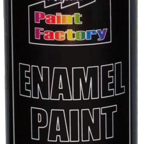 Paint Factory Creative Enamel Paint Black Gloss 200ml