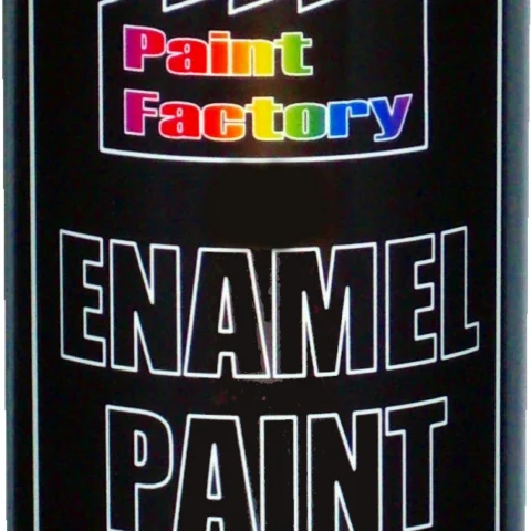 Paint Factory Creative Enamel Paint Black Matt 250ml