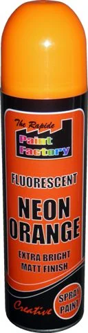 Paint Factory Flourescent Neon Orange 200ml