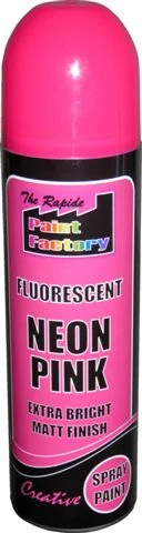 Paint Factory Flourescent Neon Pink 200ml