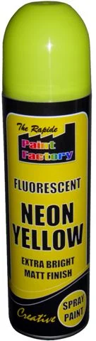 Paint Factory Flourescent Neon Yellow 200ml