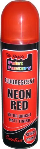 Paint Factory Fluorescent Neon Red 200ml