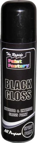 Paint Factory Household Black Gloss 250ml