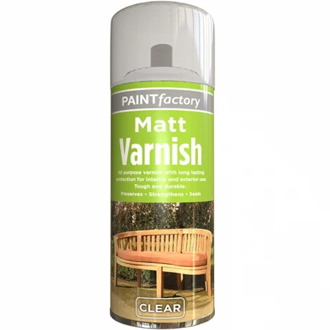 Paint Factory Household Matt Spray Varnish 250ml