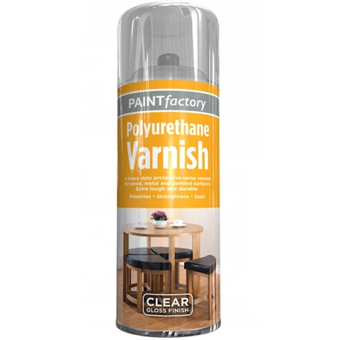 Paint Factory Polyurethane Varnish Clear Gloss 400ml