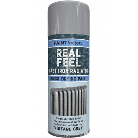 Paint Factory Radiator Spray Paint Vintage Grey 400ml