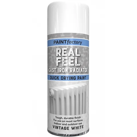 Paint Factory Radiator Spray Paint Vintage White 400ml