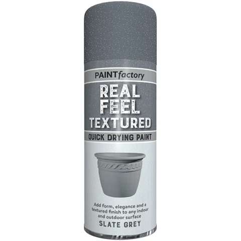Paint Factory Textured Spray Paint Slate Grey 400ml