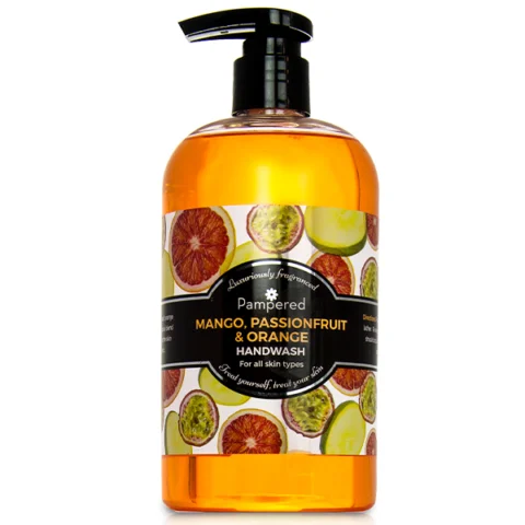 Pampered Mango, Passionfruit & Orange Fragrance Handwash 500ml