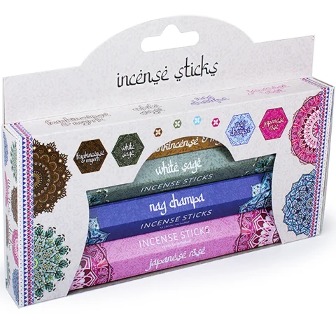 Pan Aroma Assorted Incense Sticks 4 Pack