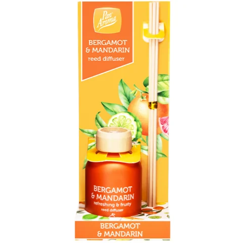 Pan Aroma Bergamot & Mandarin Reed Diffuser 50ml
