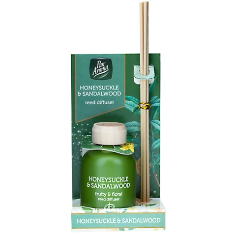 Pan Aroma Honeysuckle & Sandalwood Reed Diffuser 50ml