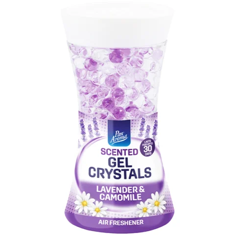Pan Aroma Lavender & Camomile Scented Gel Crystals Air Freshener 150g