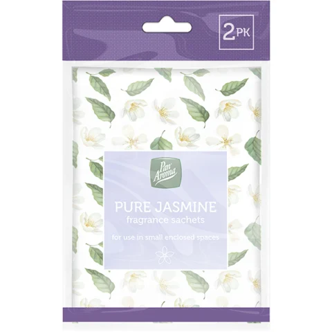 Pan Aroma Pure Jasmine Fragrance Sachets 2 Pack