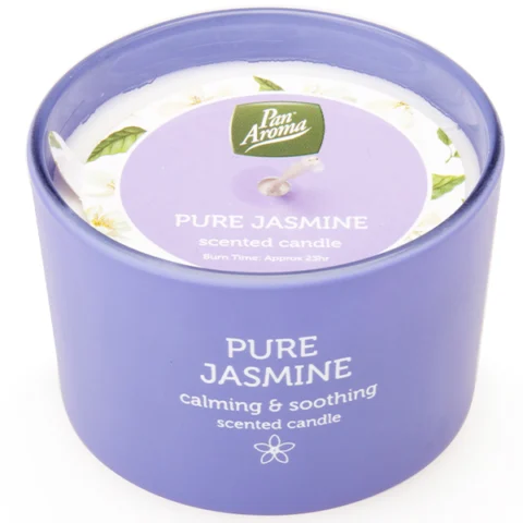 Pan Aroma Pure Jasmine Scented Jar Candle 85g