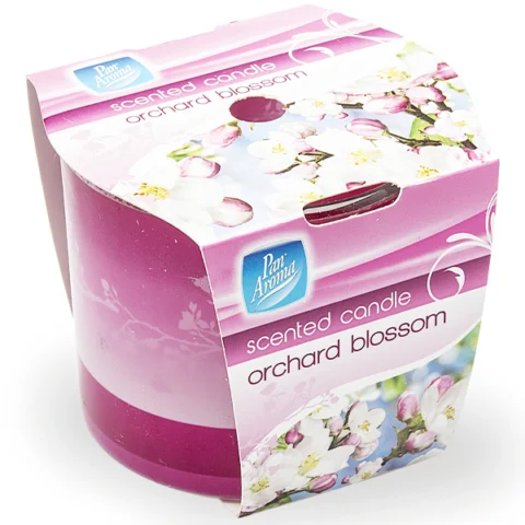 Pan Aroma Sleeve Wrap Orchard Blossom Scented Candle