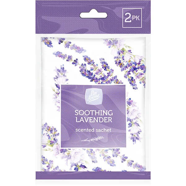 Pan Aroma Soothing Lavender Scented Sachet 2 Pack