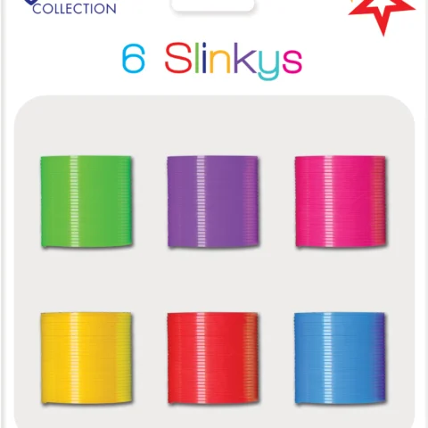 Party 6 X Slinkys Assorted Colours